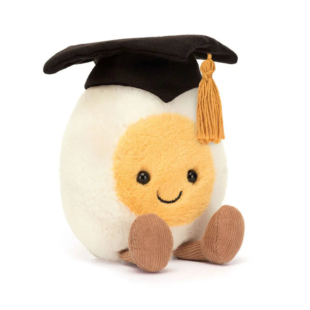 Jellycat - Amuseables Boiled Egg Graduation Jellycat