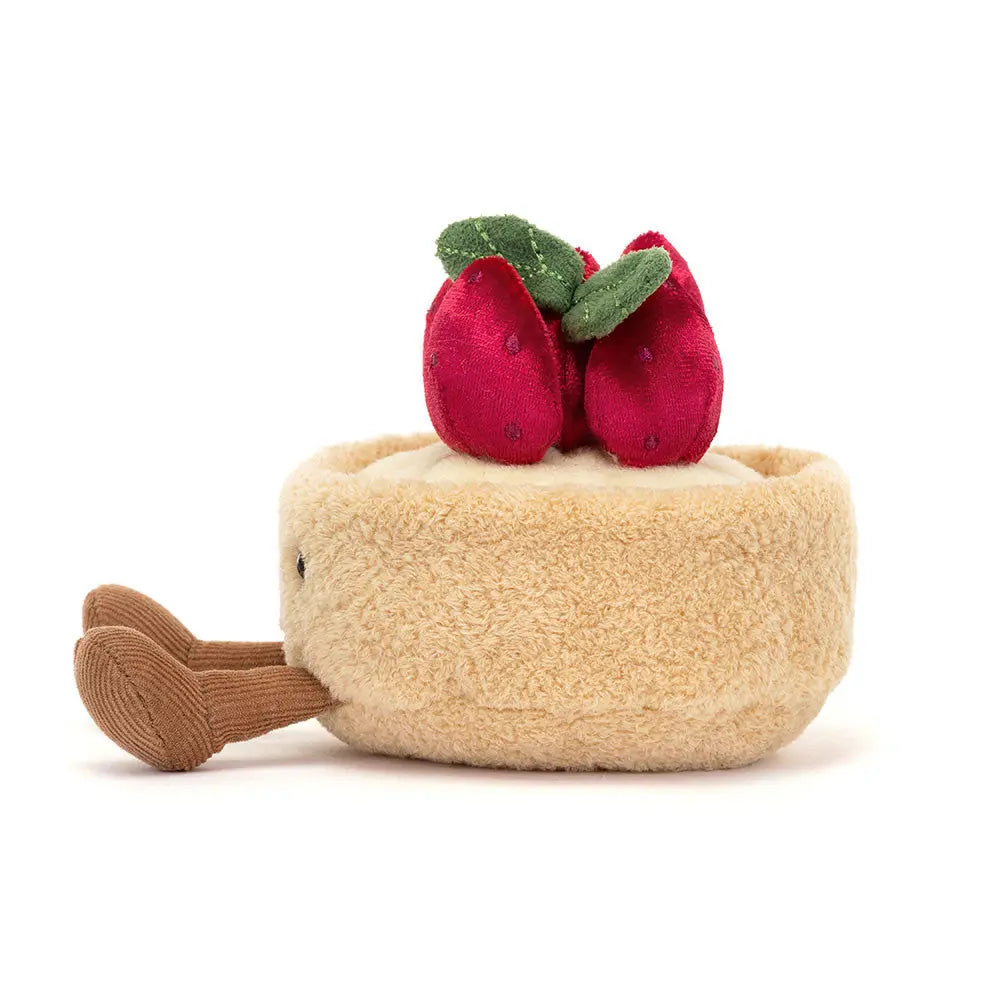 Jellycat - Amuseables Fleurette Tarte Aux Fraises Jellycat