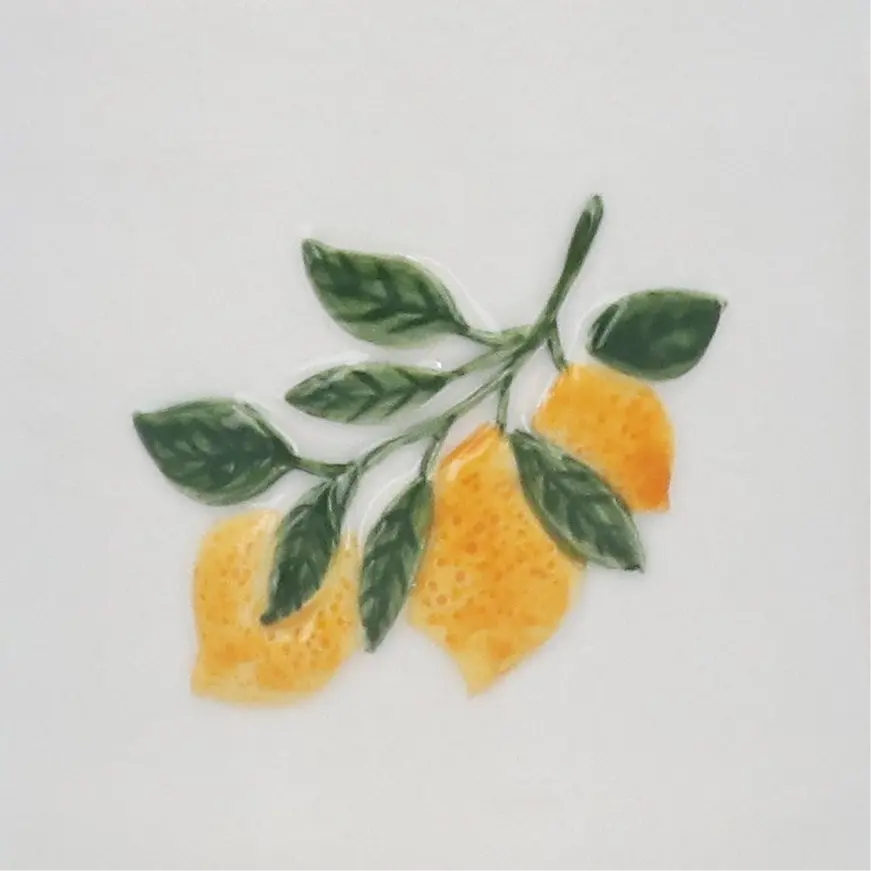 Lemon Stoneware Mug Gisela Graham