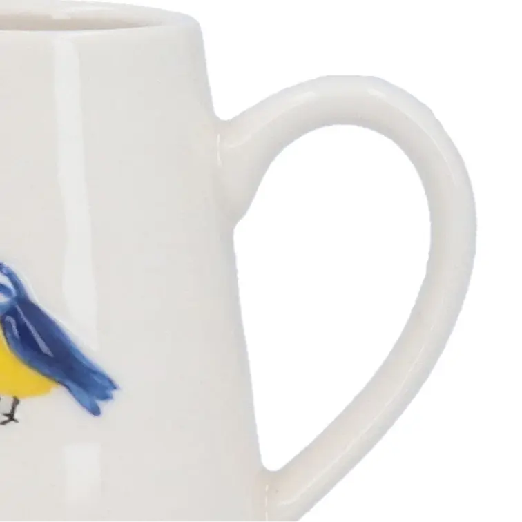 Blue Tit Stoneware Mini Jug Gisela Graham