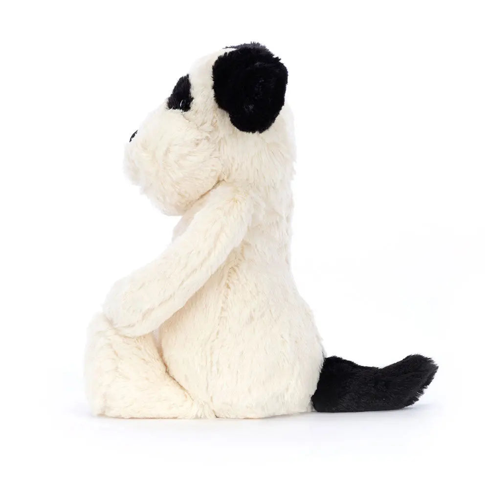 Jellycat - Bashful Black and Cream Puppy Medium Jellycat