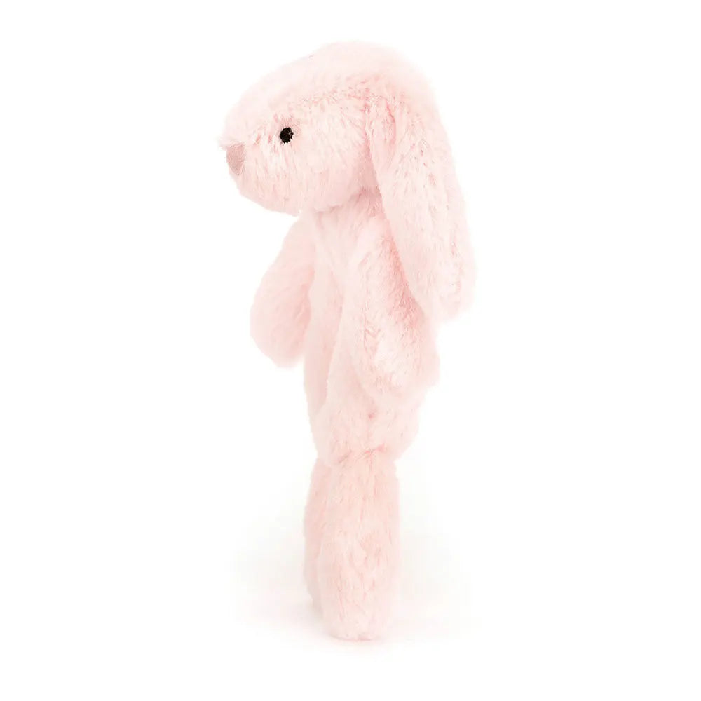 Jellycat Baby - Bashful Pink Bunny Ring Rattle Jellycat