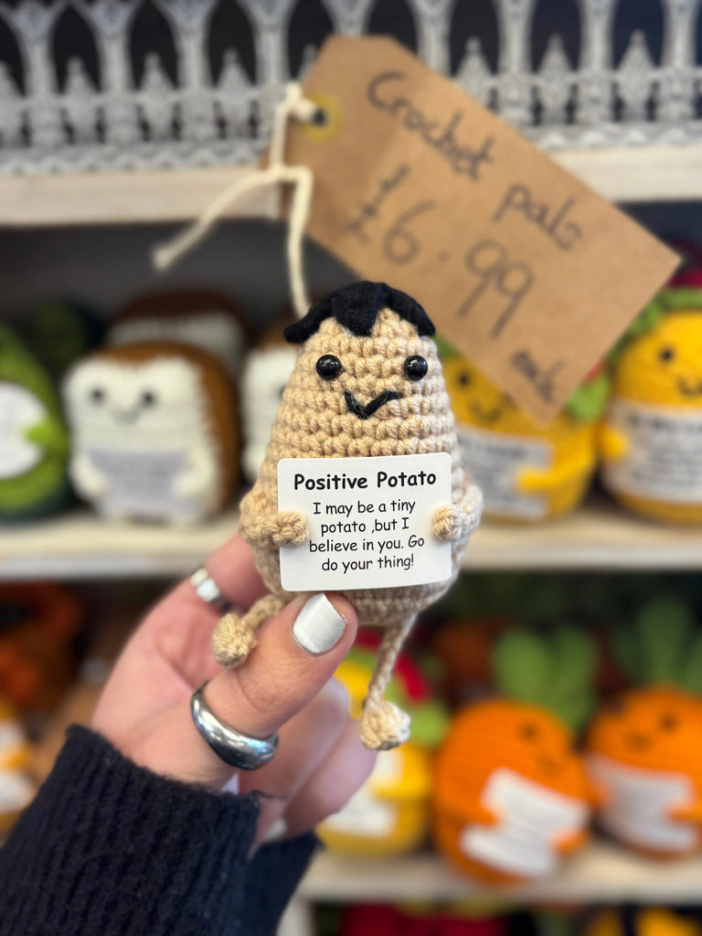 Crochet Pals - Positive Potato Male Forget Me Not 247