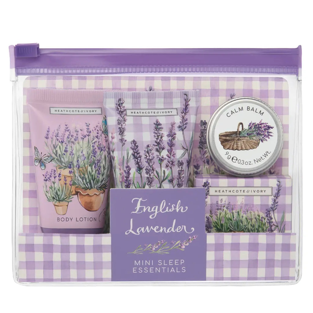 English Lavender Mini Sleep Essentials Heathcote & Ivory