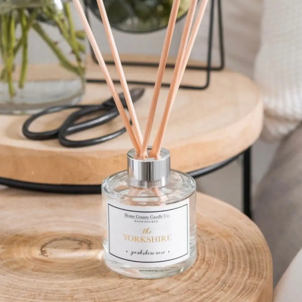 Home County Candle Co - The Hampshire Reer Diffuser, Rosewood + Velvet Moss Home County Co.