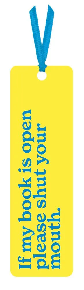 Bookmark - If My Book Is Open.... Mint Publishing