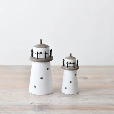White Light House Decoration Gainsborough Giftware