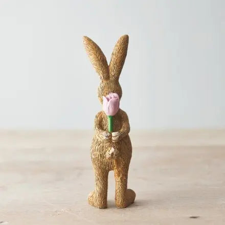 Jasper Rabbit With Rose Gainsborough Giftware