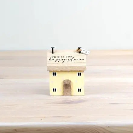 Wooden House - This Is Our Happy Place Gainsborough Giftware