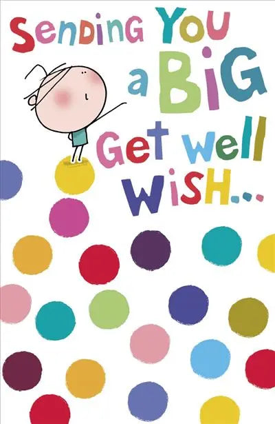 Get Well Card - Wigwam UK Greetings