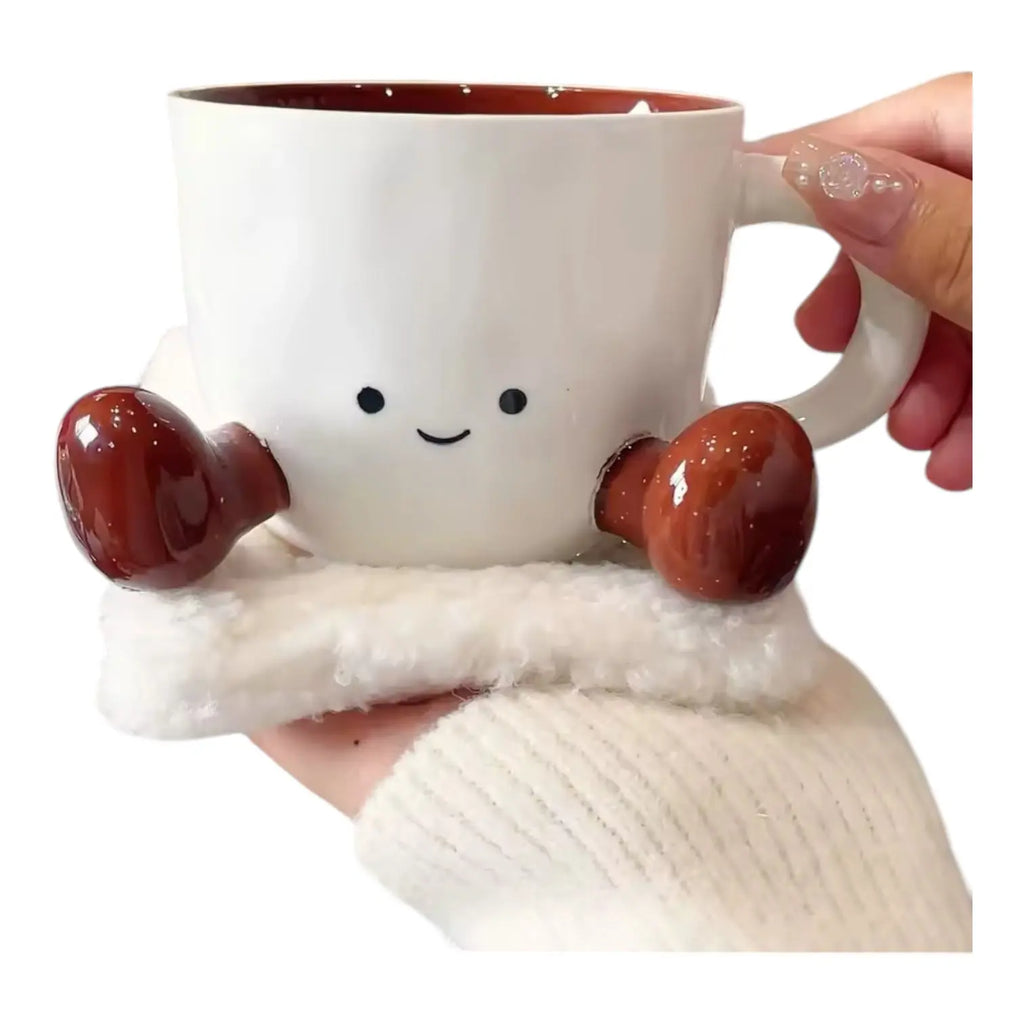 Kawaii Happy Pals - Mug. Cute Mug With A Happy Smile Face