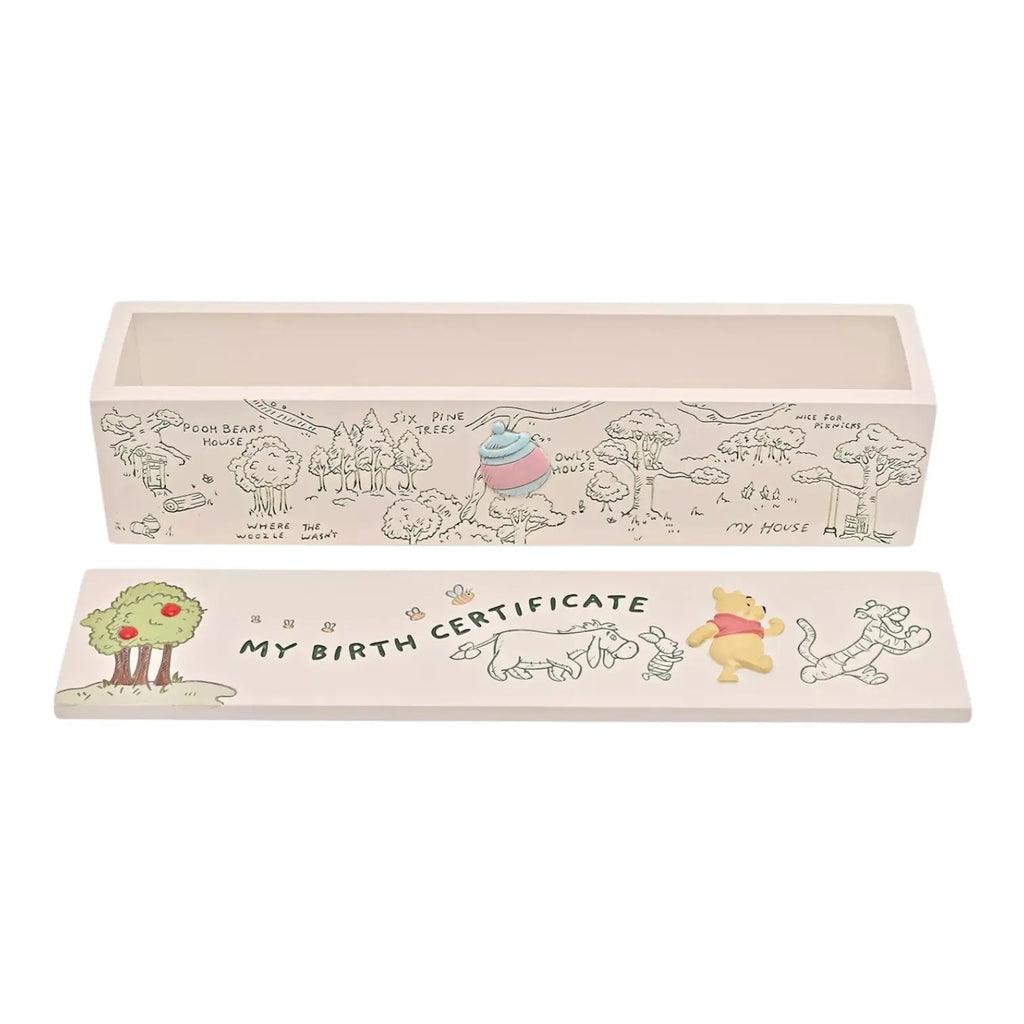 Disney Winnie The Pooh & Friends Birth Certificate Tube Widdop & Co