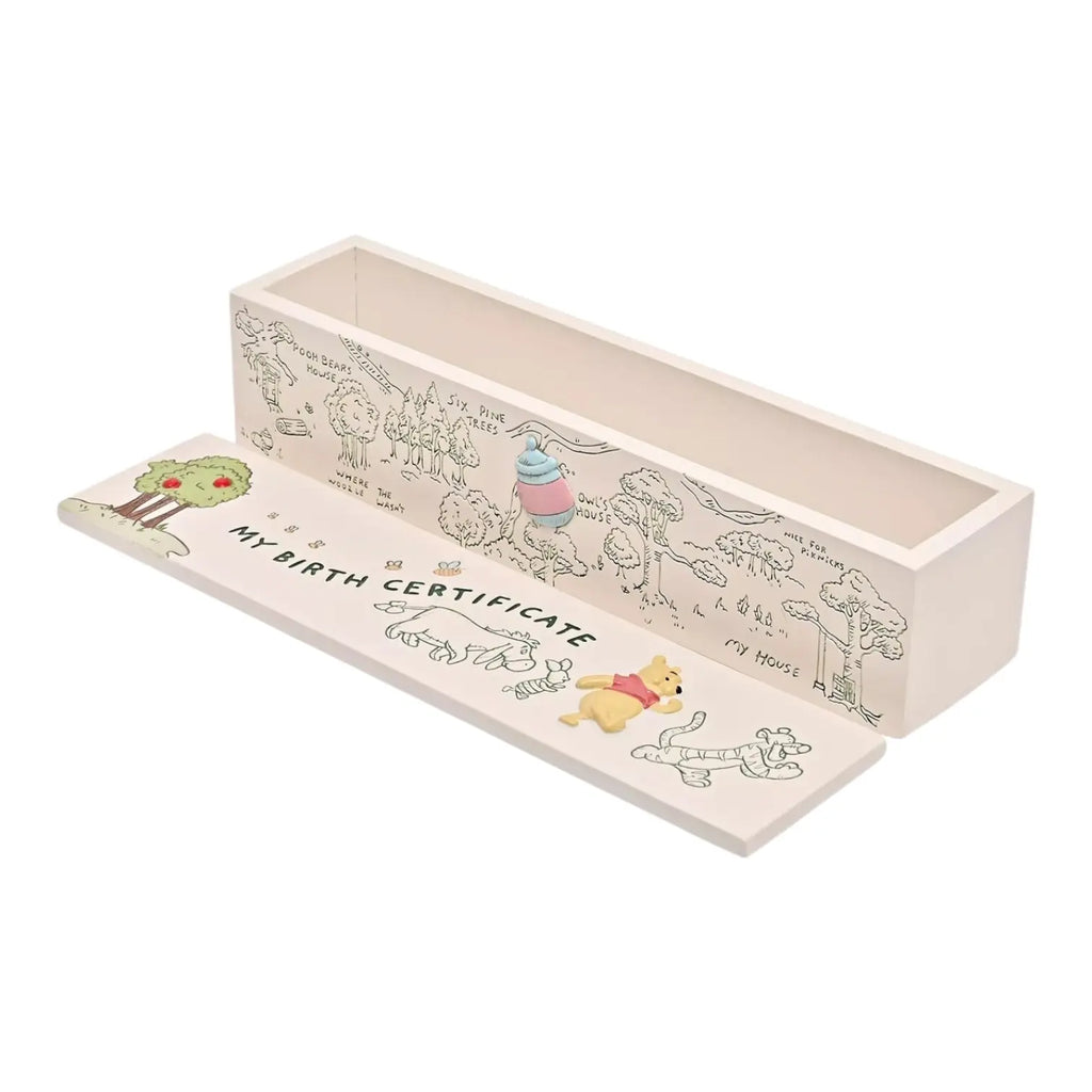 Disney Winnie The Pooh & Friends Birth Certificate Tube Widdop & Co