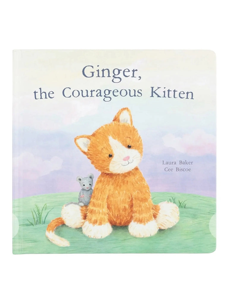 Jellycat - Ginger The Couageous Kitten Book Jellycat