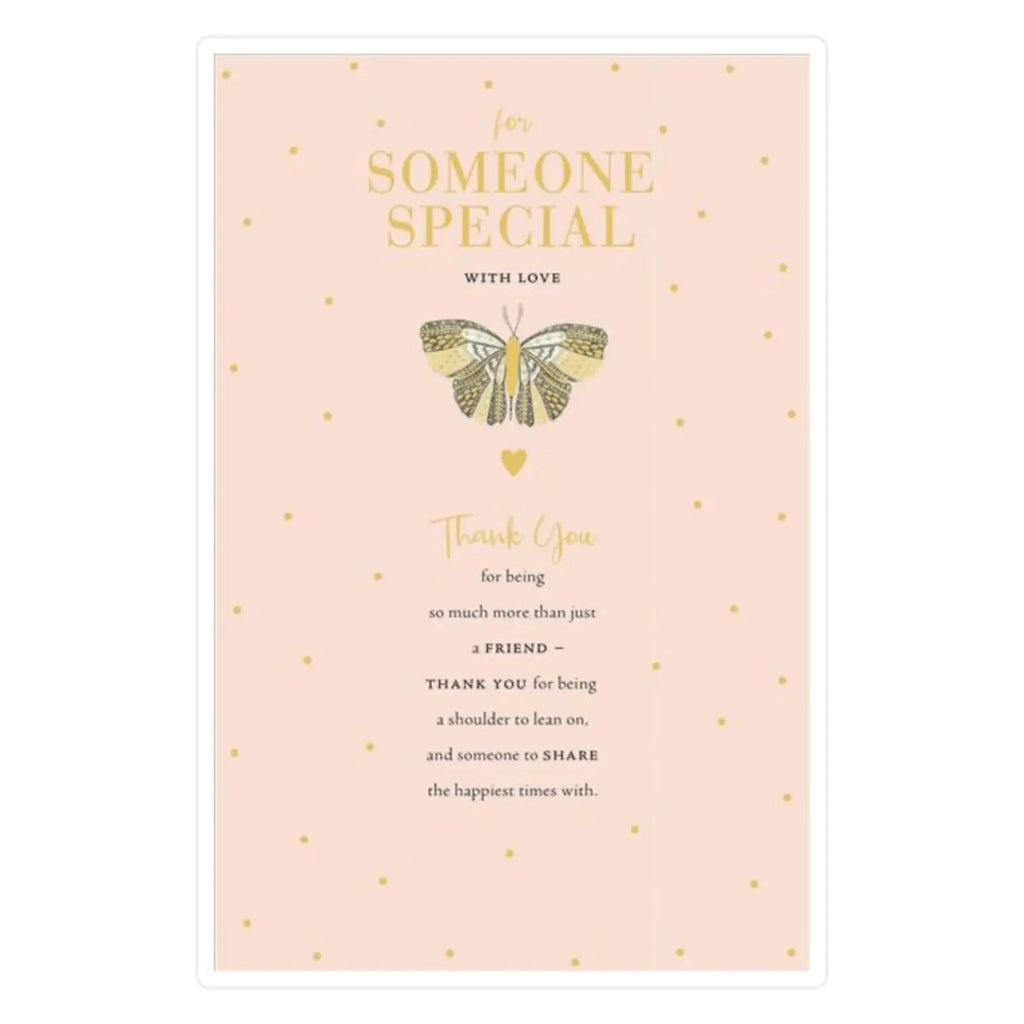 Birthday Card - Someone Special, Butterfly UK Greetings