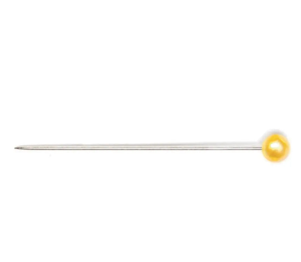 Pins - Pearl Head, Assorted 38mm Gold Groves & Banks