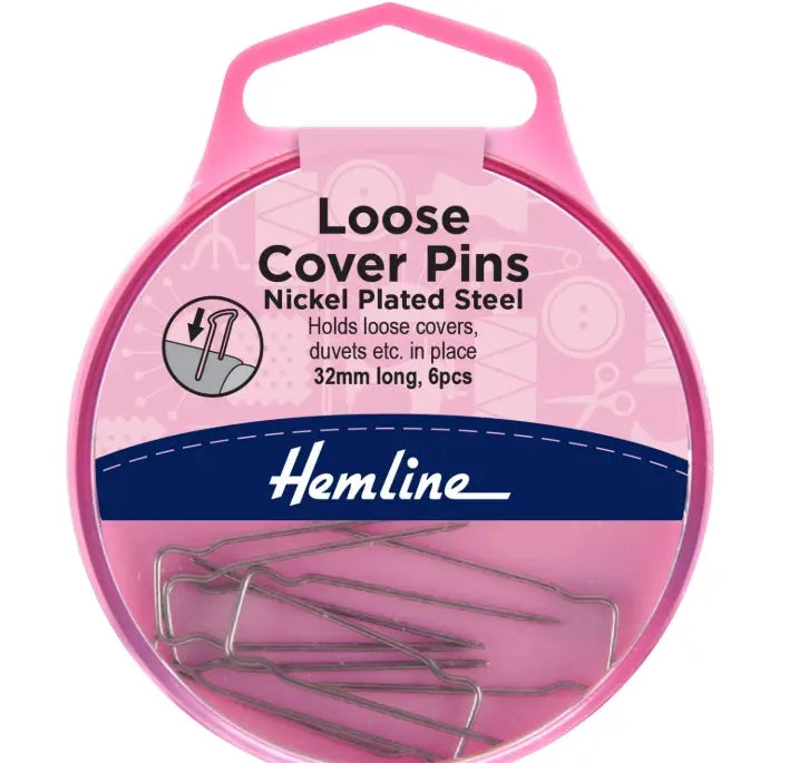 Pins- Loose Cover Nickel 33mm Groves & Banks