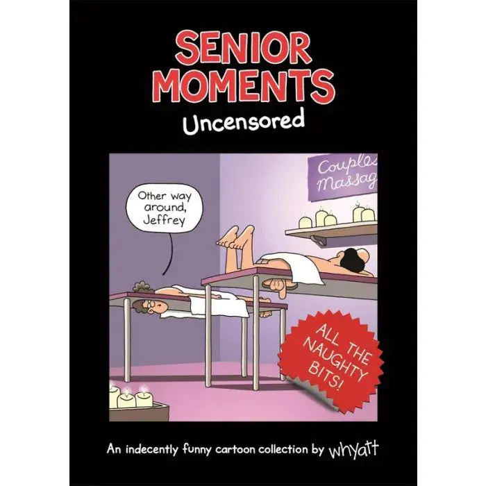 Book - Senior Moments Uncensored Boxer Gifts
