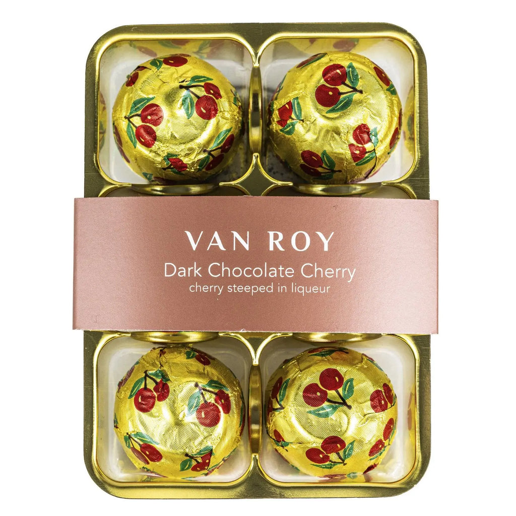 Van Roy 6 Pack Of Dark Chocolate Cherry Chocolates House Of Sarunds