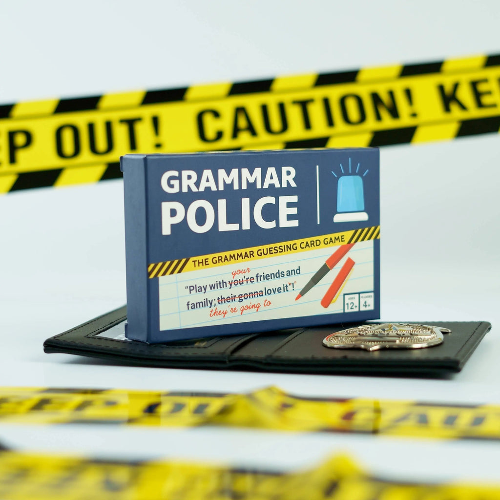 Grammar Police Card Game Bubblegum Stuff UK