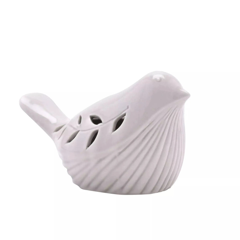 Country Living Ceramic LED Bird White Small Widdop & Co