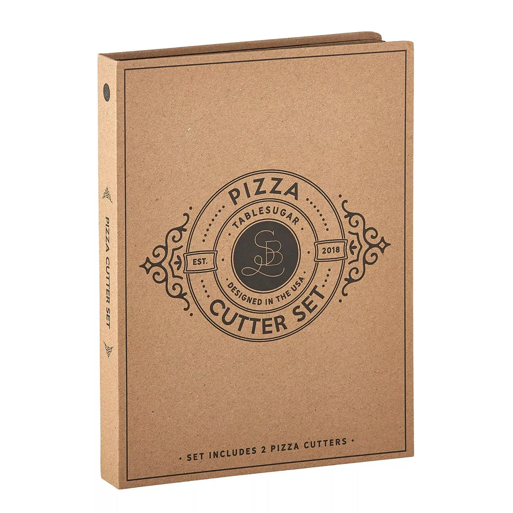 Santa Barbara Pizza Cutter Gift Set Widdop & Co