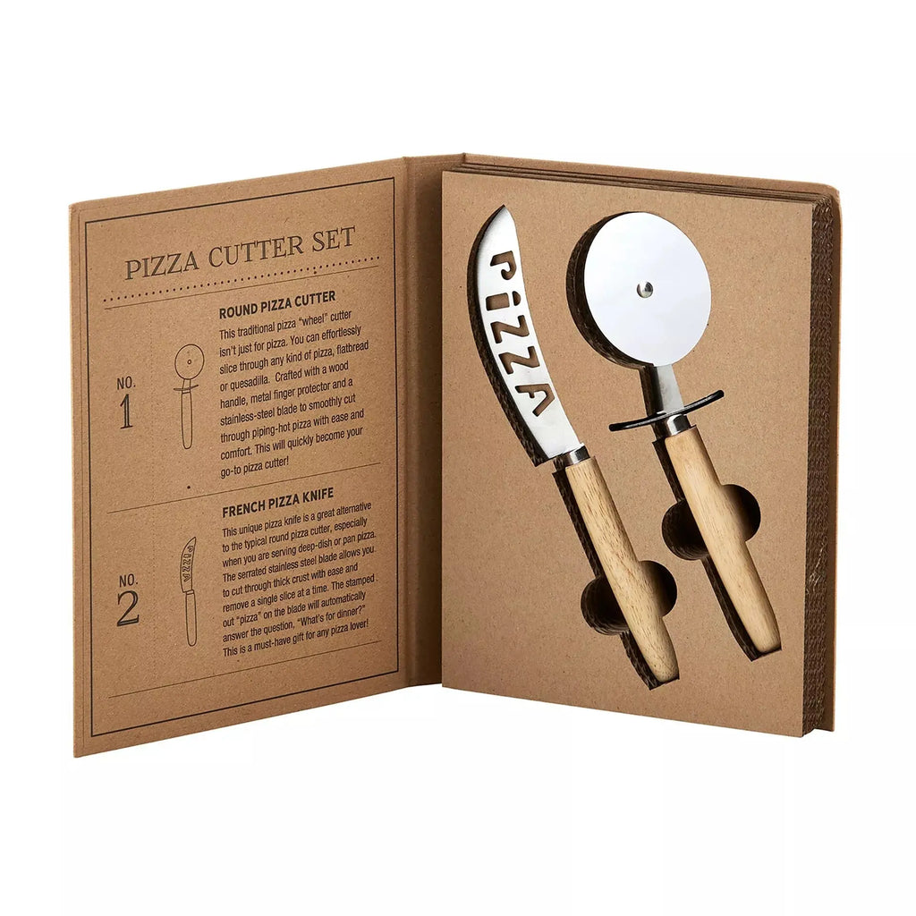 Santa Barbara Pizza Cutter Gift Set Widdop & Co
