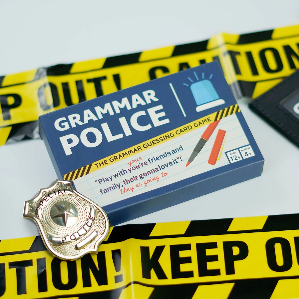 Grammar Police Card Game Bubblegum Stuff UK