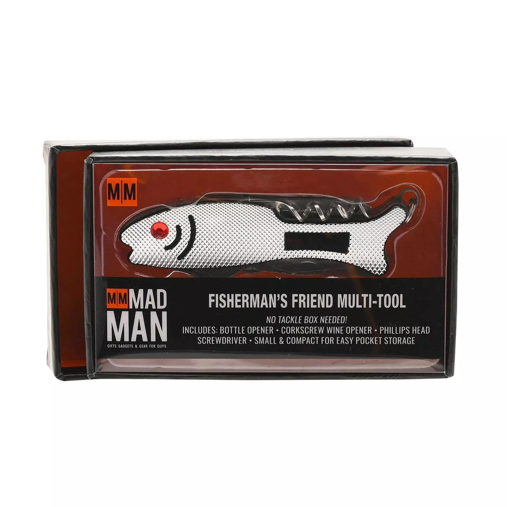 Mad Man - Black Fisherman's Friend Multi Function Pocket Tool Widdop & Co