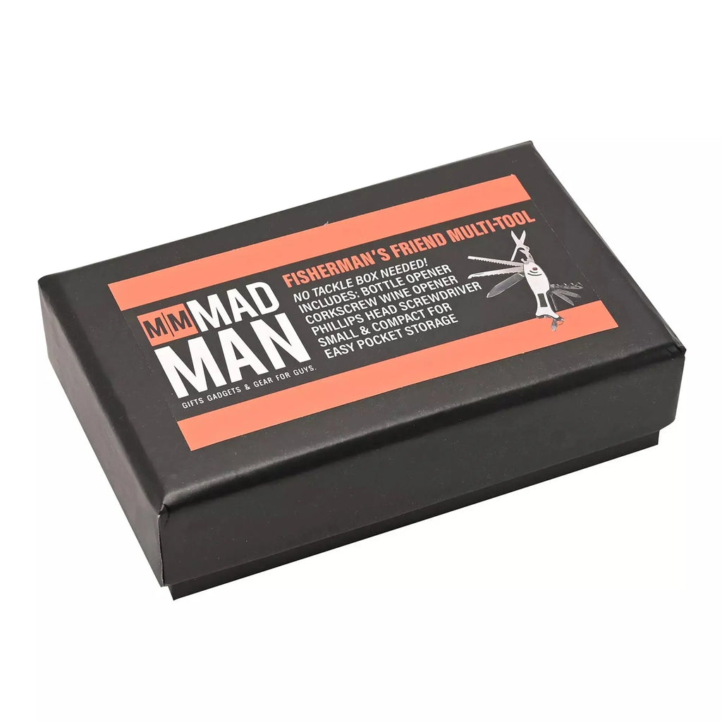 Mad Man - Black Fisherman's Friend Multi Function Pocket Tool Widdop & Co