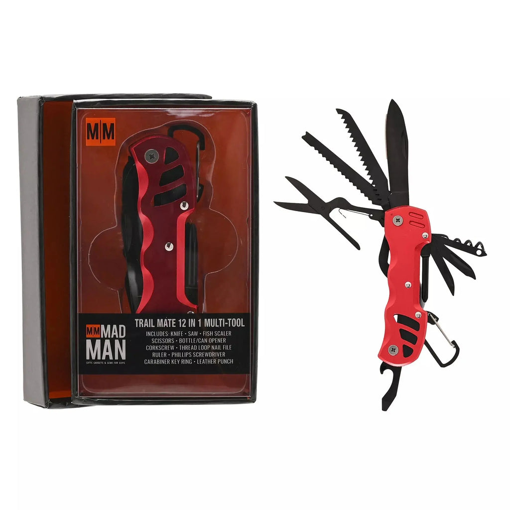 Mad Man - Trail Mate 12 in 1 Multi Function Pocket Tool Widdop & Co