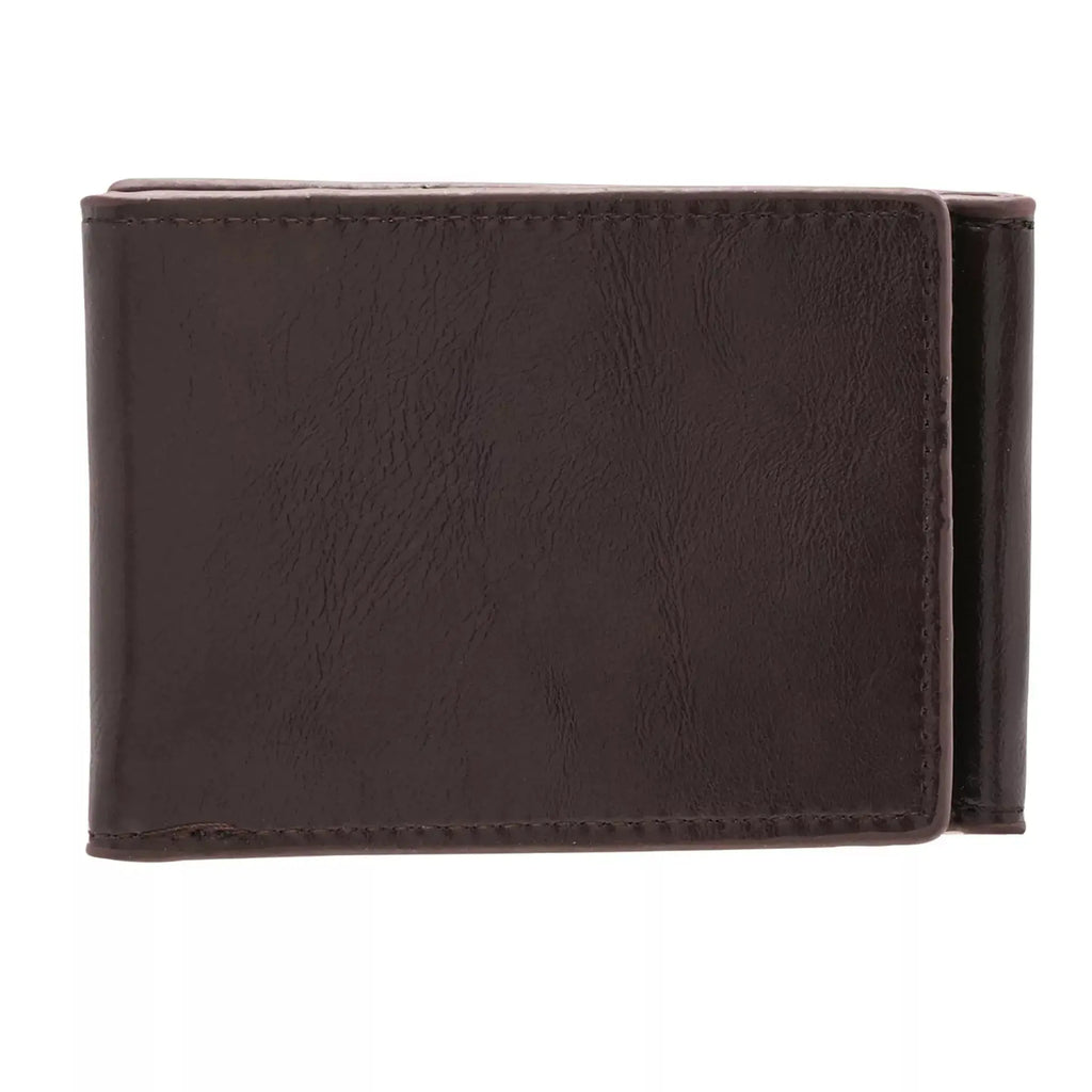 Mad Man - Brown 3 Fold Money Clip Wallet Widdop & Co
