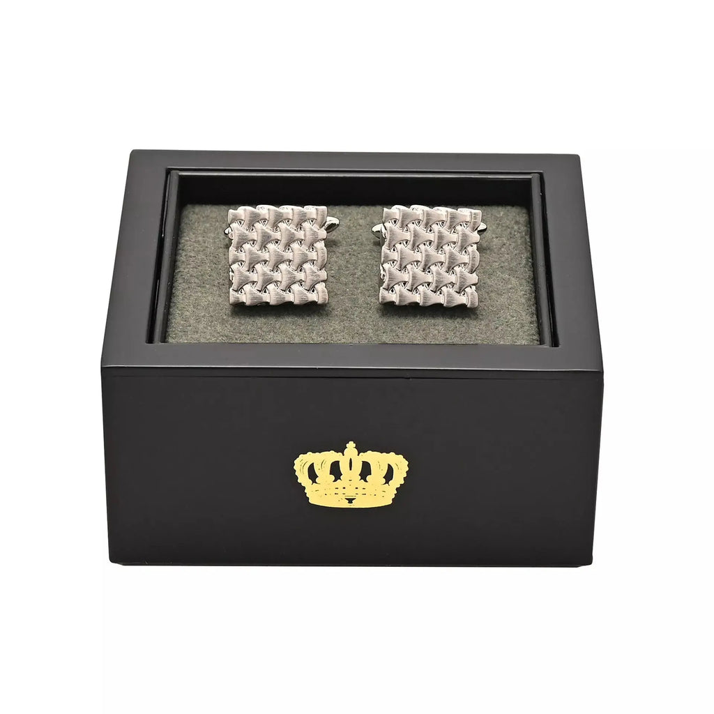 Harvey Makin Cufflinks - Chain Square Widdop & Co