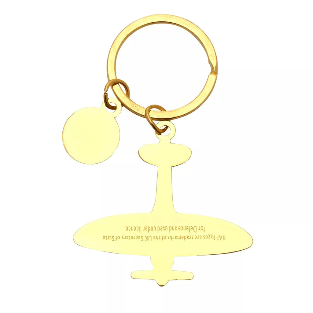 RAF Enamel Keyring - Spitfire Widdop & Co