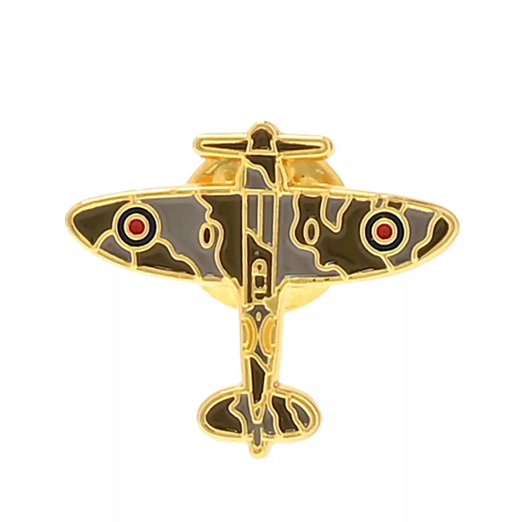 RAF Enamel Pin - Spitfire Widdop & Co