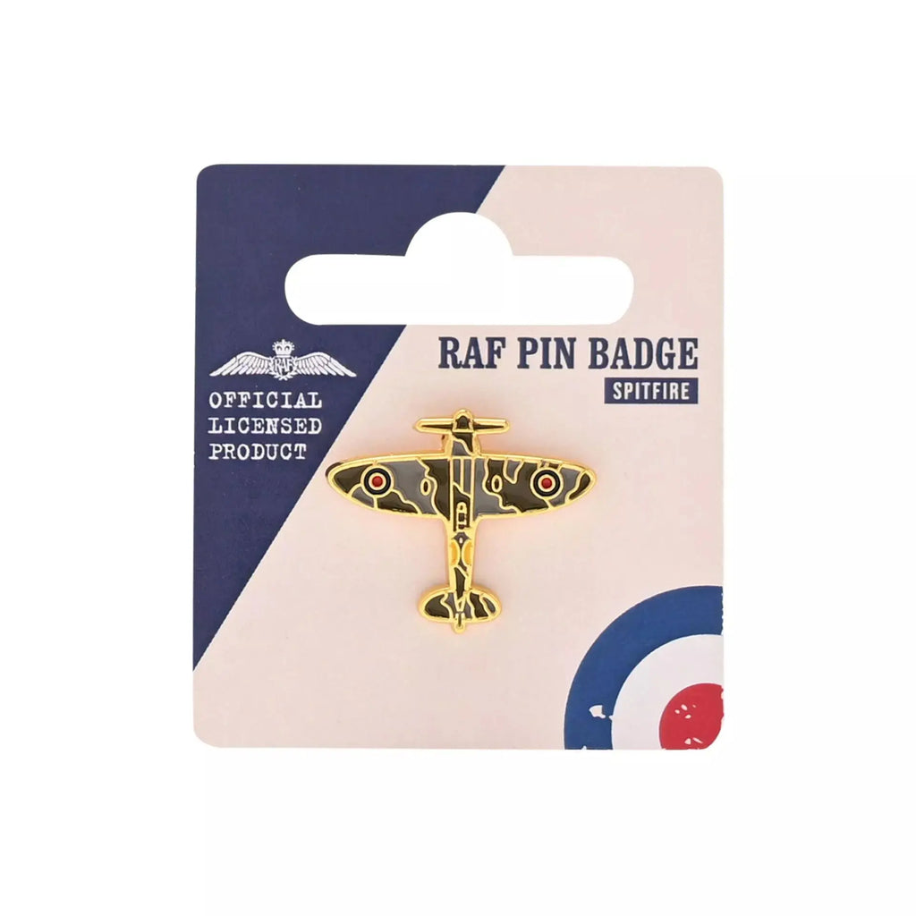 RAF Enamel Pin - Spitfire Widdop & Co