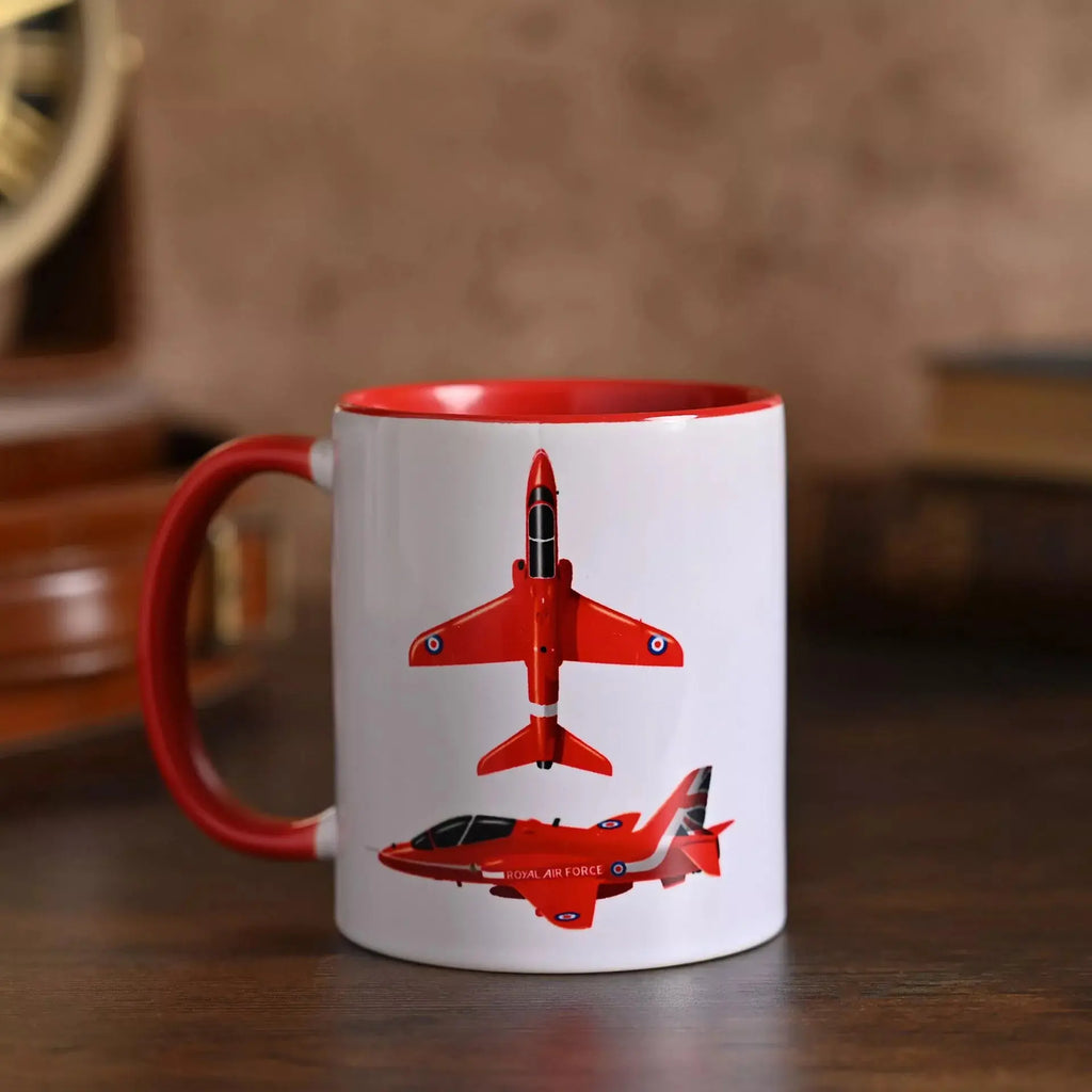 RAF Printed Mug - Red Arrows Widdop & Co