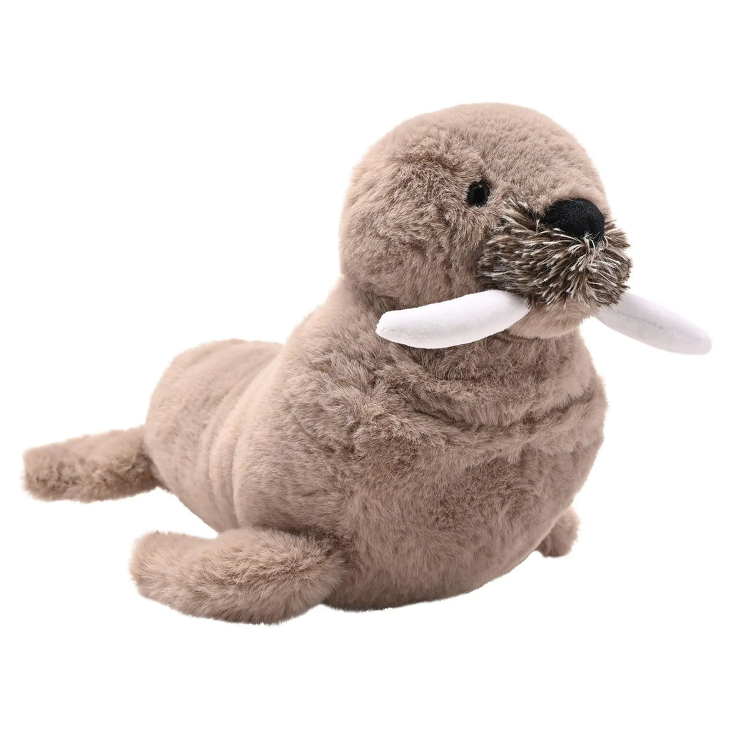 Softies - Walter The Plush Brown Walrus Glow In The Dark Teeth Widdop & Co