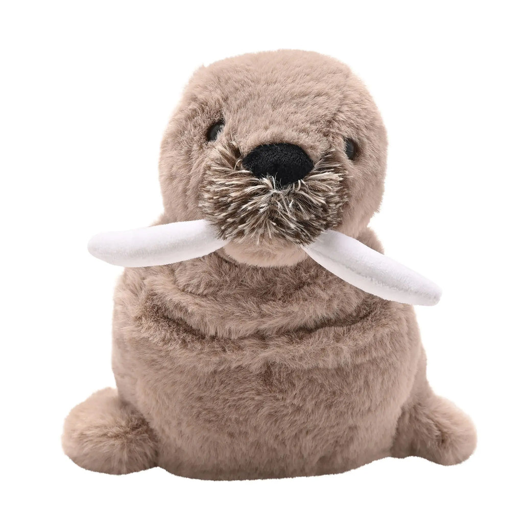 Softies - Walter The Plush Brown Walrus Glow In The Dark Teeth Widdop & Co