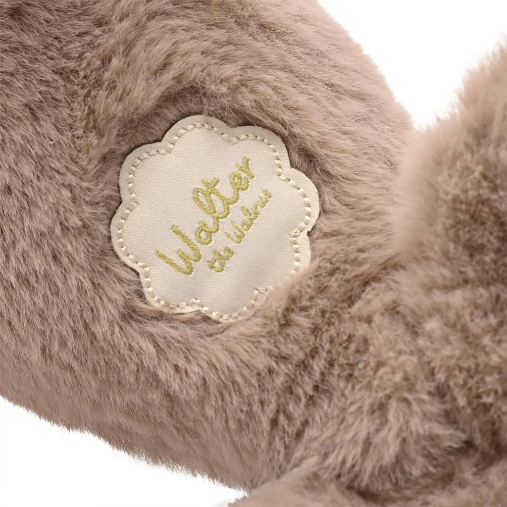 Softies - Walter The Plush Brown Walrus Glow In The Dark Teeth Widdop & Co