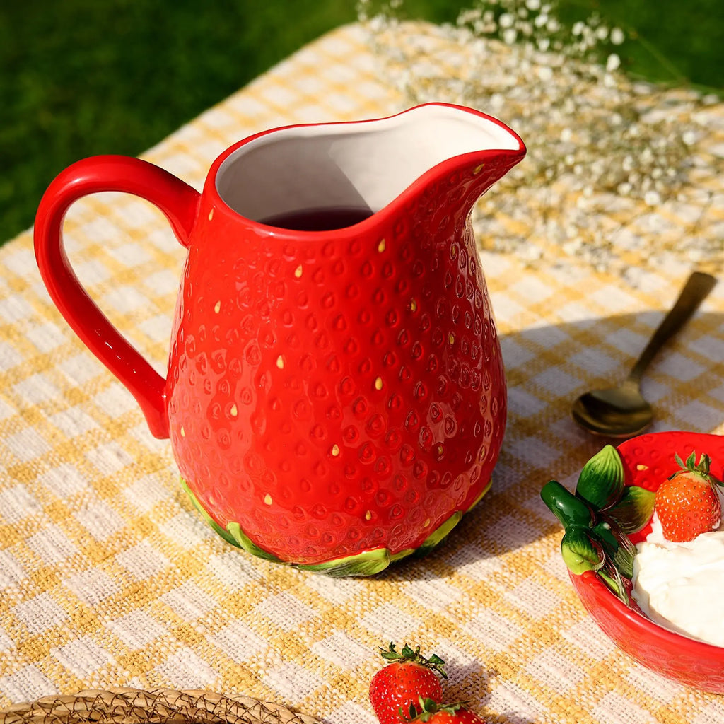 The Cottage Garden Jug - Strawberry Widdop & Co