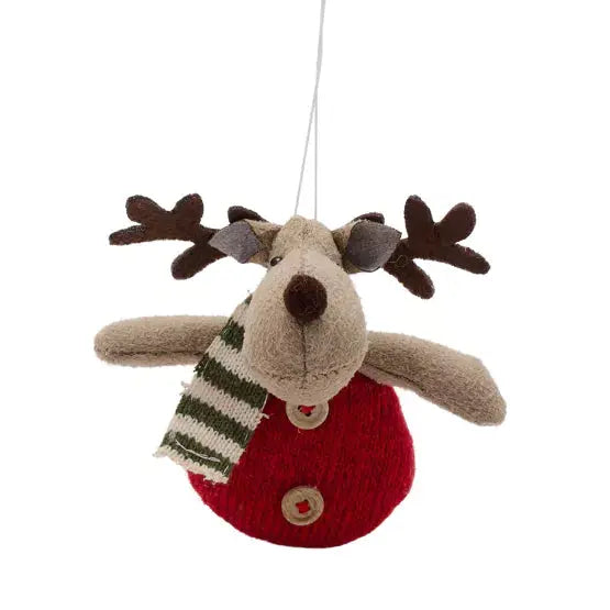 Assorted Reindeer and Snowman Decorations Widdop & Co