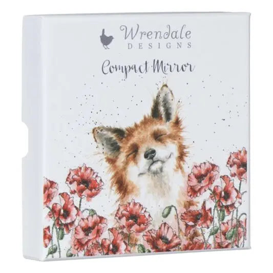 Wrendale - ‘Poppy Field’ Compact Mirror Wrendale