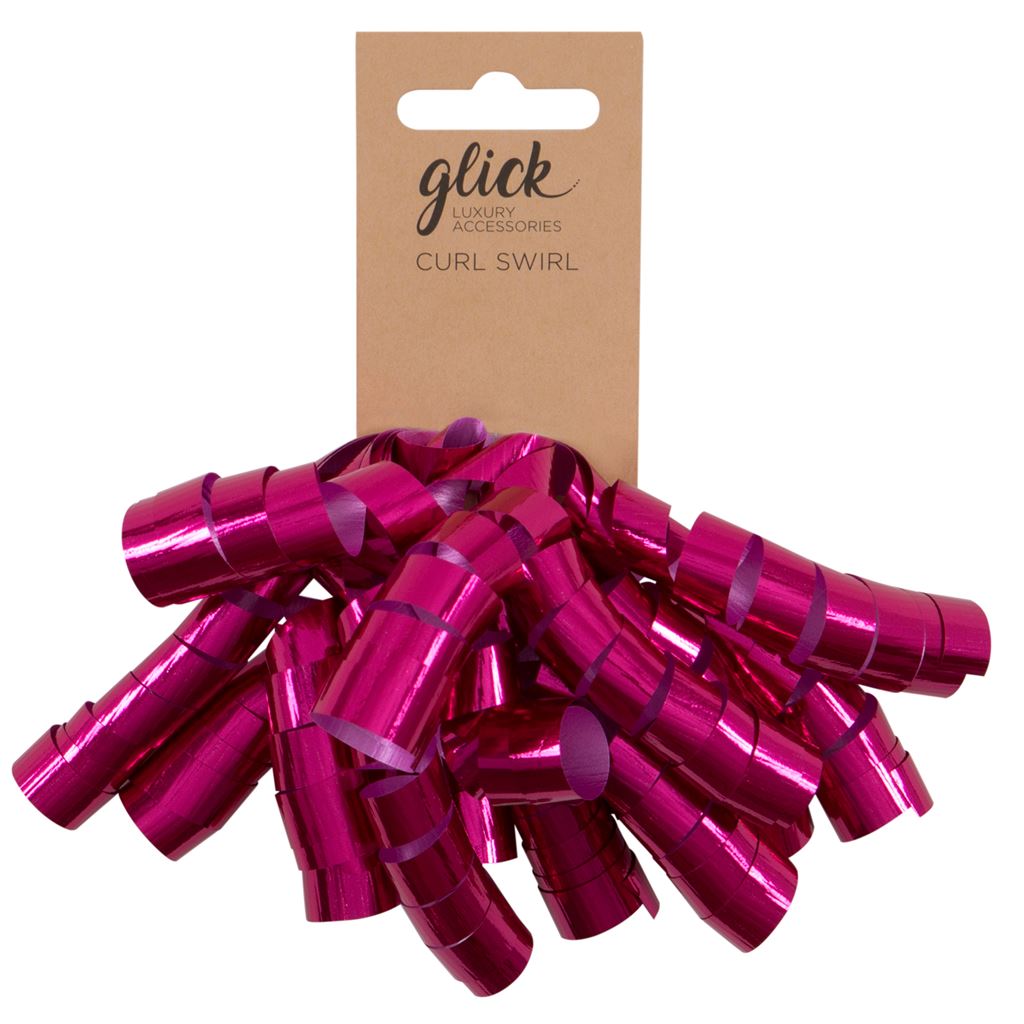 Glick Baby Pink Iridescent Curling Ribbon